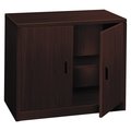 Hon Storage Cabinet w/Doors, 36w x 20d x 29-1/2h, Mahogany H105291.NN